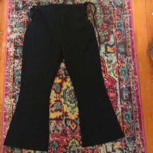 height wasted black pants